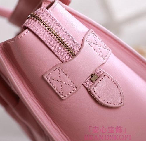 セリーヌ2014年春夏新作ラゲージ ミニショッパートートバッグ コバルトプルーCELINE-3332