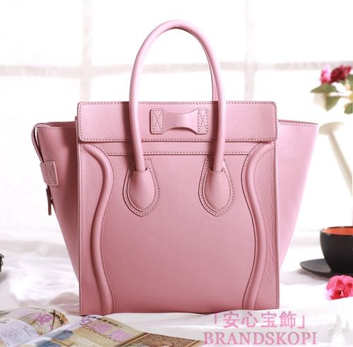 セリーヌ2014年春夏新作ラゲージ ミニショッパートートバッグ コバルトプルーCELINE-3332