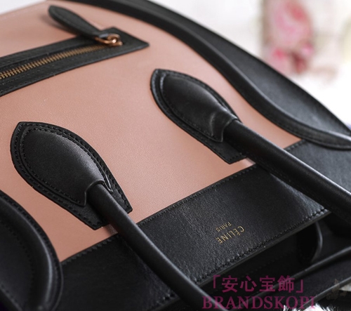 セリーヌ2014年春夏新作ラゲージ ミニショッパートートバッグ コバルトプルーCELINE-3327