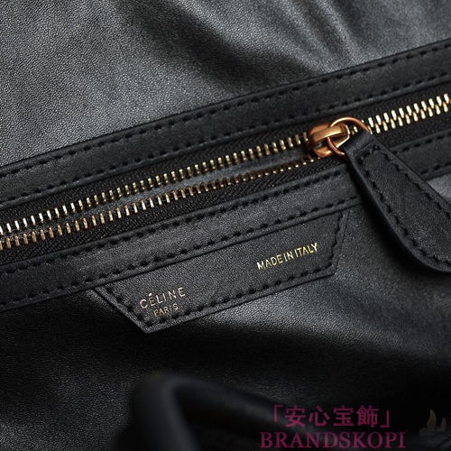 セリーヌ2014年春夏新作ラゲージ ミニショッパートートバッグ コバルトプルーCELINE-3327