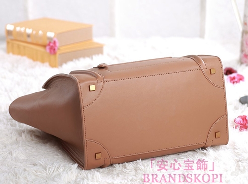 セリーヌ2014年春夏新作ラゲージ ミニショッパートートバッグ コバルトプルーCELINE-3326