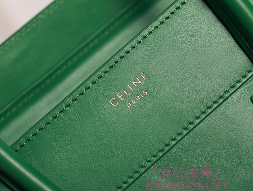 セリーヌ2014年春夏新作ラゲージ ミニショッパートートバッグ コバルトプルーCELINE-3324