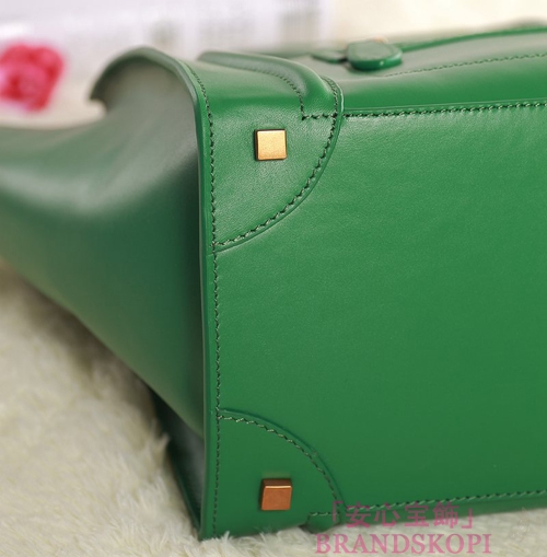 セリーヌ2014年春夏新作ラゲージ ミニショッパートートバッグ コバルトプルーCELINE-3324