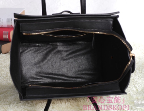セリーヌ2014年春夏新作ラゲージ ミニショッパートートバッグ コバルトプルーCELINE-3323