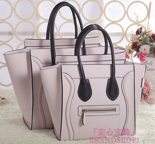 セリーヌ2014年春夏新作ラゲージ ミニショッパートートバッグ コバルトプルーCELINE-3322