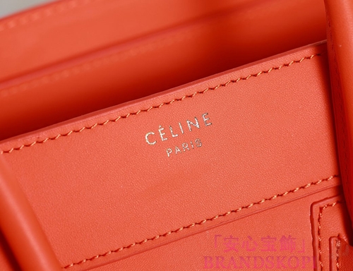 セリーヌ2014年春夏新作ラゲージ ミニショッパートートバッグ コバルトプルーCELINE-3320