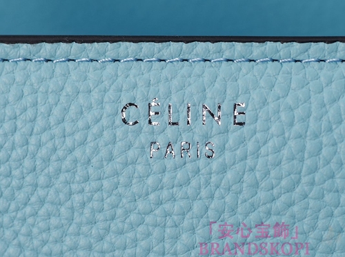 セリーヌ2014年春夏新作ラゲージ ミニショッパートートバッグ コバルトプルーCELINE-3310