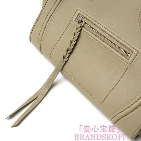 セリーヌ/CELINE/ レザーハンドバッグ/LUGGEGE/ラゲージ /ピスタチオグリーン16995-3mcc-15lk
