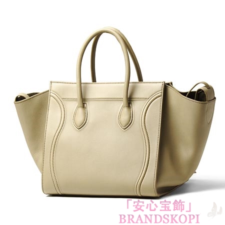 セリーヌ/CELINE/ レザーハンドバッグ/LUGGEGE/ラゲージ /ピスタチオグリーン16995-3mcc-15lk