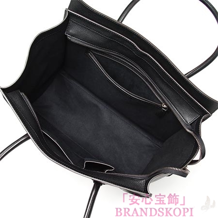 セリーヌ/CELINE/ レザーハンドバッグ/LUGGEGE/ラゲージ /ブラック16777-3lug-38no
