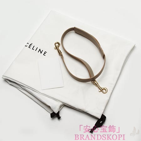 セリーヌ/CELINE/ レザー ハンドバッグ（２ＷＡＹ仕様）/TRAPEZE トラペーズ /Beige 16954-3ota-02bg