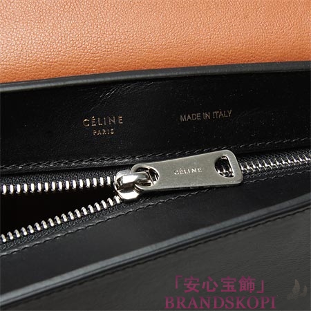 セリーヌ/CELINE/ レザーハンドバッグ（２ＷＡＹ仕様）/TRAPEZE トラペーズ /Peach 16954-3pwa-20pj