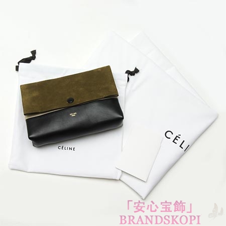セリーヌ/CELINE/ ショルダーバッグ/ALL SOFT /Khaki 17218-3pib-15kh