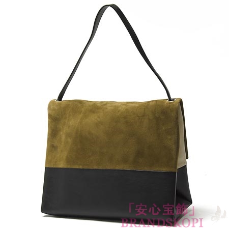 セリーヌ/CELINE/ ショルダーバッグ/ALL SOFT /Khaki 17218-3pib-15kh