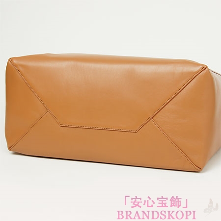 セリーヌ/CELINE/ レザー トートバッグ/CABAS /TAN 16611-3dbt-04lu