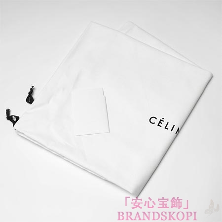 セリーヌ/CELINE/ レザー トートバッグ/CABAS /ブラック×ホワイト16555-7khe-01bc