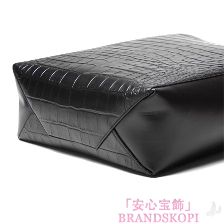 セリーヌ/CELINE/ レザー トートバッグ/CABAS /ブラック16440-3lho-38no
