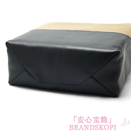 セリーヌ/CELINE/ レザー トートバッグ/CABAS カバ /Camel/Midnight 16555-3ebt-04cm