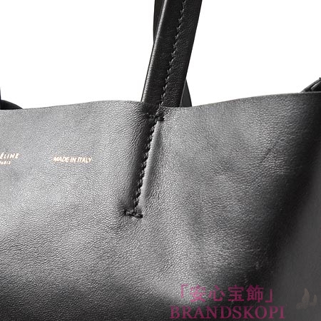 セリーヌ/CELINE/ レザー トートバッグ/CABAS /ブラック16440-3dbt-38no