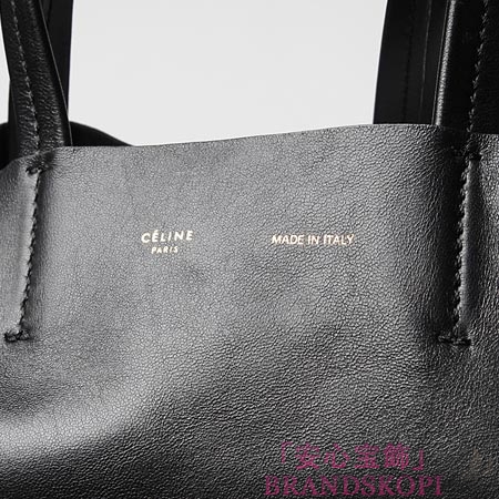 セリーヌ/CELINE/ レザー トートバッグ/CABAS /ブラック16440-3dbt-38no