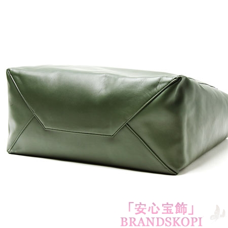 セリーヌ/CELINE/ レザートートバッグ/CABAS /グリーン16611-3dbt-31gr
