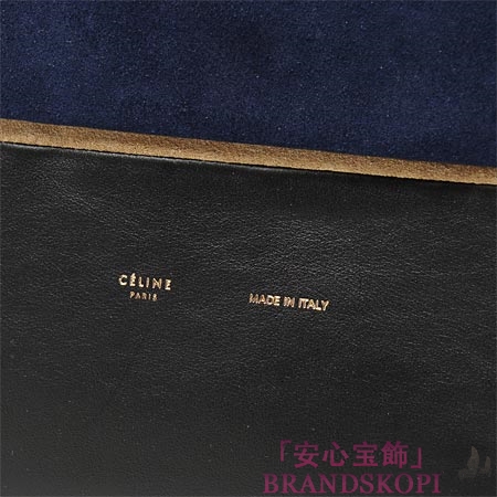 セリーヌ/CELINE/ ショルダーバッグ/ALL SOFT /Navy blue 17218-3pib-070c