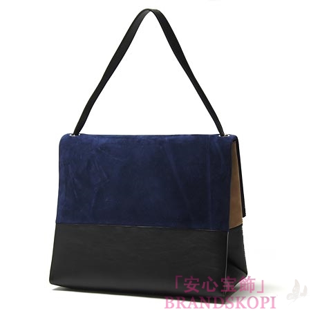 セリーヌ/CELINE/ ショルダーバッグ/ALL SOFT /Navy blue 17218-3pib-070c