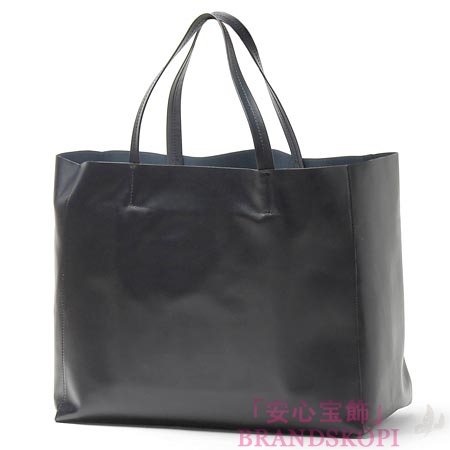 セリーヌ/CELINE/ レザートートバッグ/CABAS /ネイビー16611-3dbt-31nv