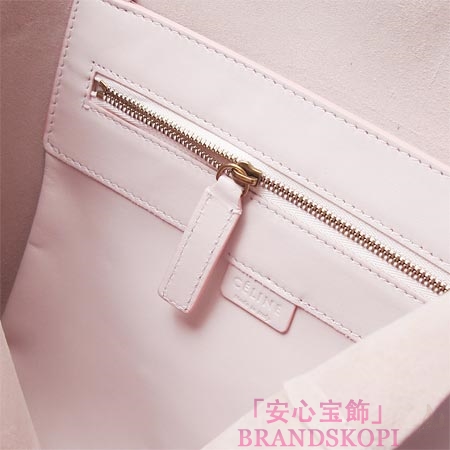 セリーヌ/CELINE/ レザートートバッグ/SMALL HORIZONTAL CABAS /ライトローズピンク16924-3dbt-23lr
