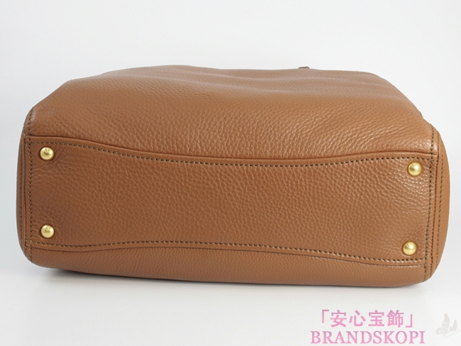 ミュウミュウ(miumiu) - RN0761VIT CARIB BRANシキリF付トートSD付