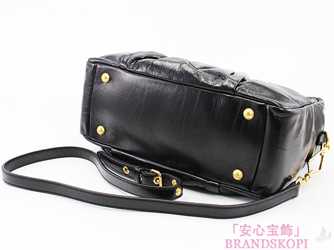 ミュウミュウ(miumiu) - RL0048VI LUX NERO 23 バッグ
