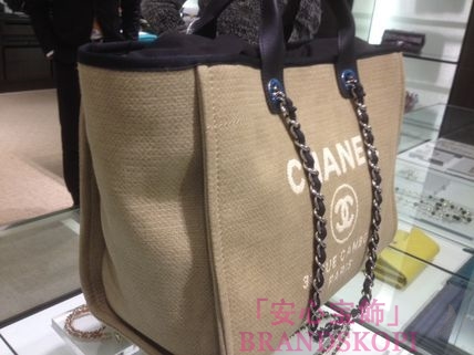シャネル スーパーコピー 2012年春夏新作 DEAUVILLE 2WAYキャンバストートバッグ A66939 A66940 A66941 A66942