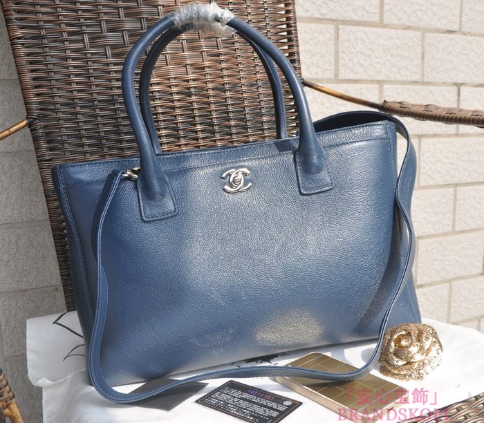 CHANEL（シャネル）トートバッグ/ブリュエッテ/レザー/キャビアスキン(金具:シルバー)A15206-3