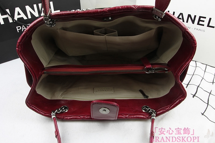 シャネル CHANEL/カーフ/エナメルレザー/ ショルダー トートバッグ A92525 Y07495 97322