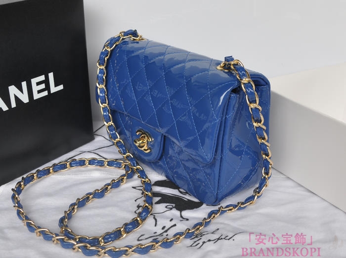 シャネル CHANEL マトラッセライン エナメル ショルダーバッグ ブリュエッテ A1116-8