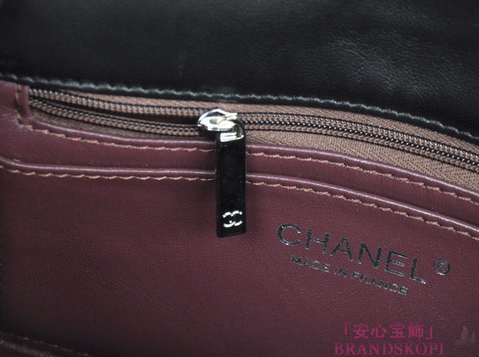 シャネル CHANEL マトラッセライン ラムスキン ショルダーバッグ ブラック A1116