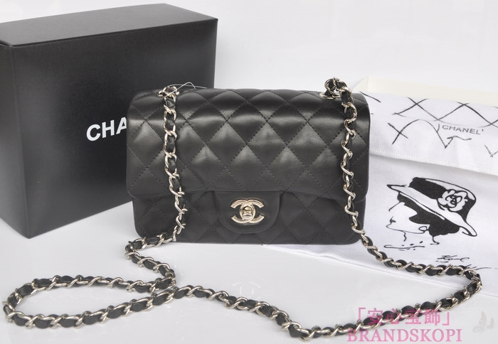 シャネル CHANEL マトラッセライン ラムスキン ショルダーバッグ ブラック A1116