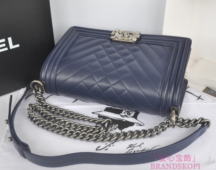 シャネル チェーンショルダーバッグ ボーイシャネル マトラッセ ココマーク A90191-1 CHANEL バッグ