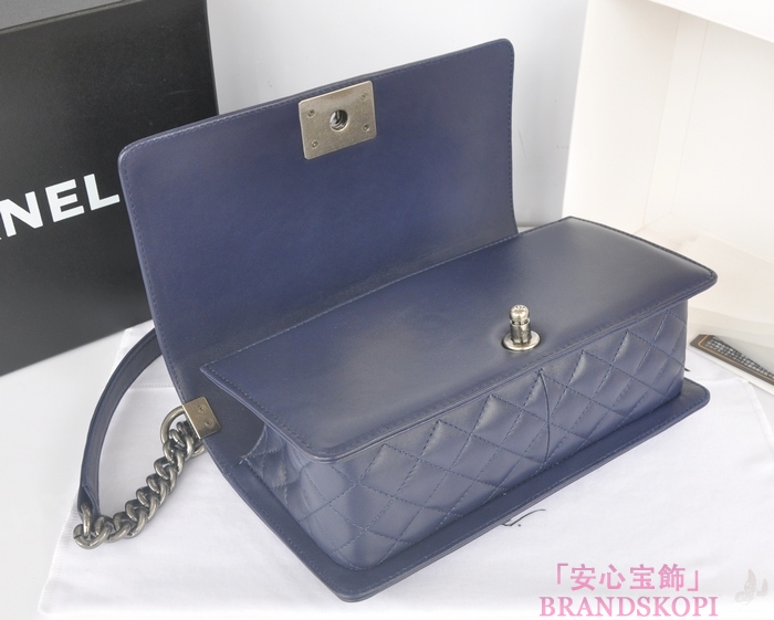 シャネル チェーンショルダーバッグ ボーイシャネル マトラッセ ココマーク A90191-1 CHANEL バッグ