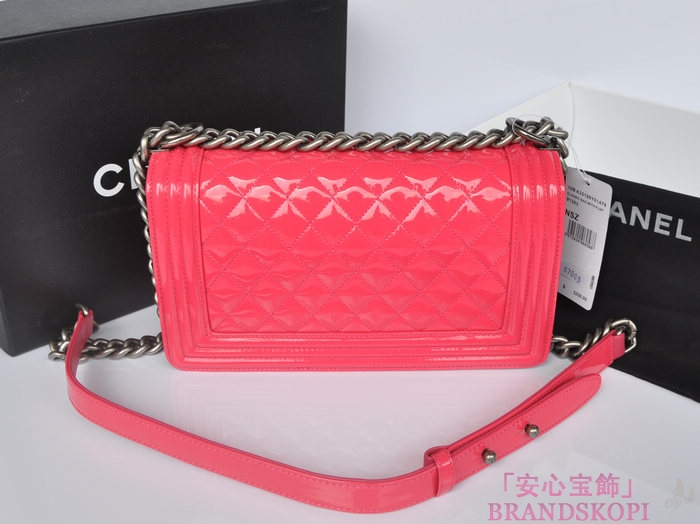 CHANEL  シャネル ボーイシャネル　ローズフォンセ A67086-4 ヴィンテージ金具