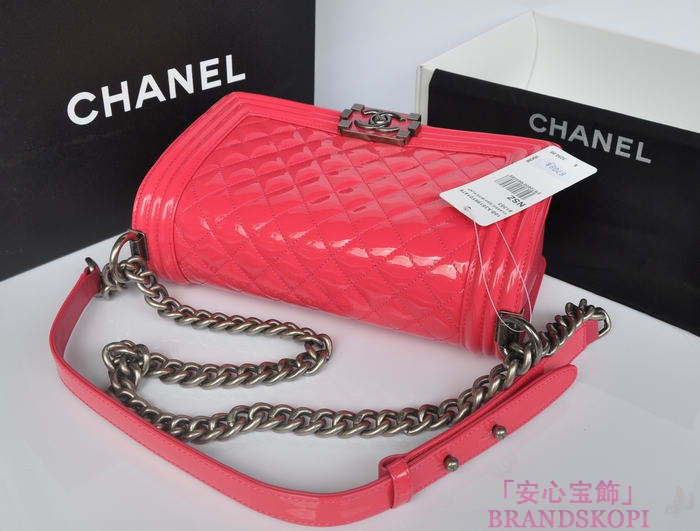 CHANEL  シャネル ボーイシャネル　ローズフォンセ A67086-4 ヴィンテージ金具