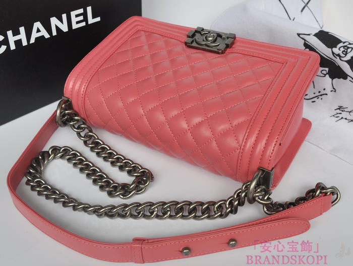 CHANEL  シャネル ボーイシャネル　ローズフォンセ A67086-3 ヴィンテージ金具
