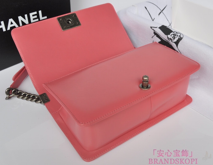 CHANEL  シャネル ボーイシャネル　ローズフォンセ A67086-3 ヴィンテージ金具