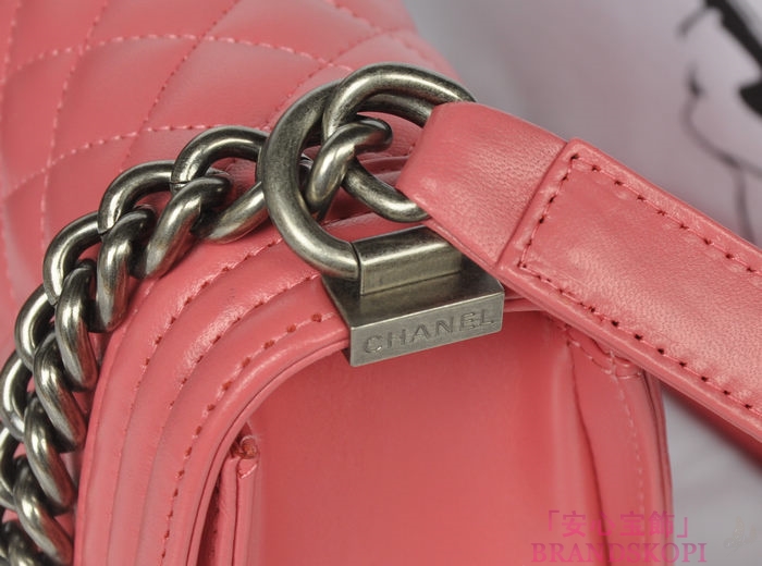 CHANEL  シャネル ボーイシャネル　ローズフォンセ A67086-3 ヴィンテージ金具