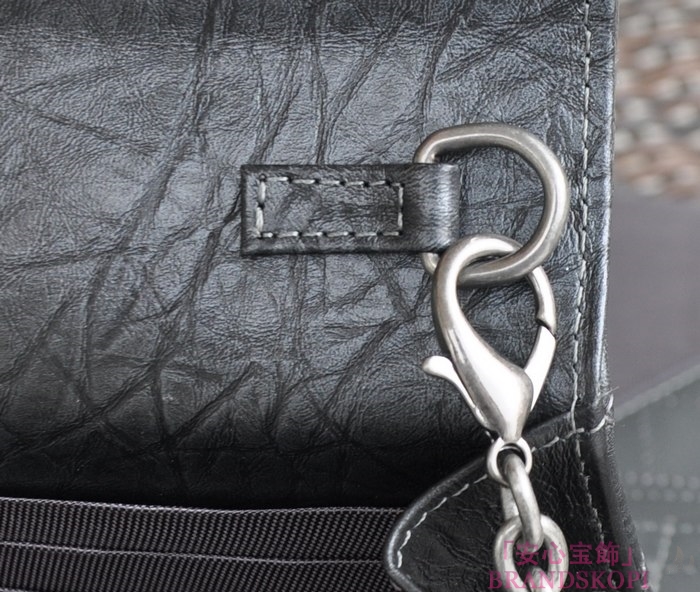シャネル CHANEL ラムスキン ショルダーバッグ ダークブラウン 四キット A91808-1