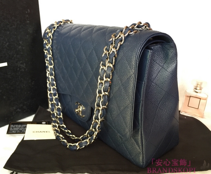 シャネル CHANEL マトラッセライン キャビアスキン ショルダーバッグ ブリュエッテ A36098/A36097
