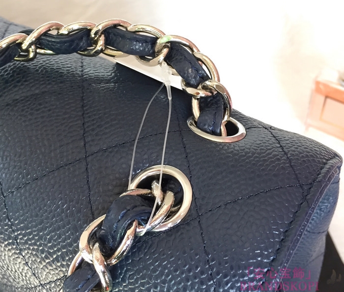 シャネル CHANEL マトラッセライン キャビアスキン ショルダーバッグ ブリュエッテ A36098/A36097