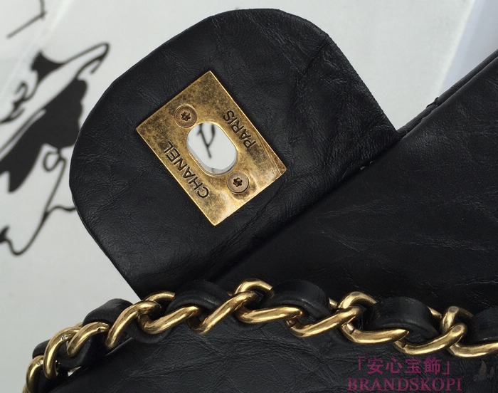 CHANEL シャネル 15Cクルーズライン　カーフスキン ハンドバッグ A92674 Y09405 94305