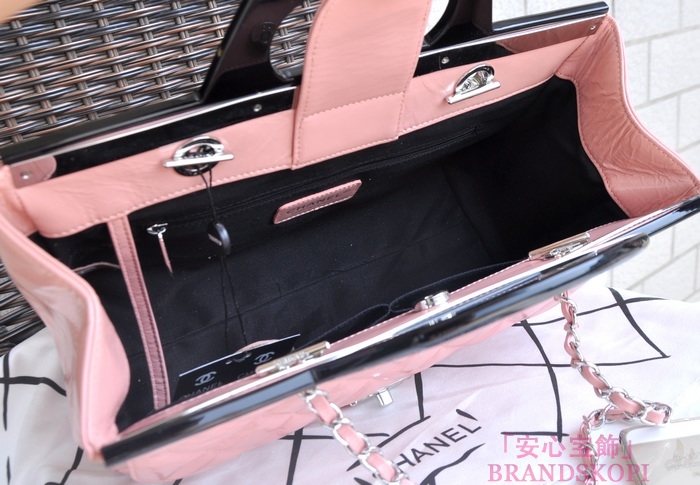 シャネル CHANEL トートバッグ&ショルダーバッグ  ピンク A5661-3