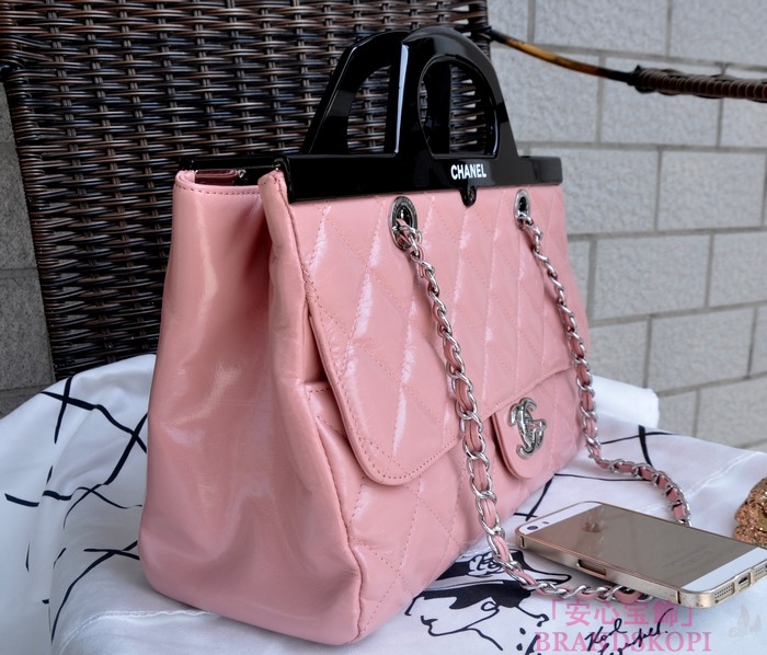 シャネル CHANEL トートバッグ&ショルダーバッグ  ピンク A5661-3